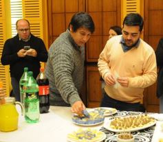 Foto de la galería: La Legislatura reconoció el trabajo de la prensa con un brindis