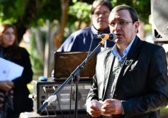 Foto de la galería: Día del Periodista en Posadas: acto en la plazoleta de la avenida Mitre