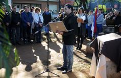 Foto de la galería: Día del Periodista en Posadas: acto en la plazoleta de la avenida Mitre