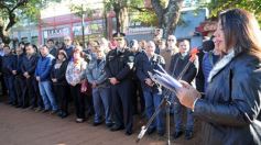 Foto de la galería: Día del Periodista en Posadas: acto en la plazoleta de la avenida Mitre
