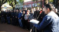 Foto de la galería: Día del Periodista en Posadas: acto en la plazoleta de la avenida Mitre