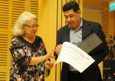 Foto de la galería: En la Legislatura entregaron los premios Andresito a la Literatura misionera