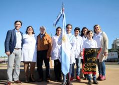 Foto de la galería: La EBY habilitó la rotonda de la avenida Quiroga y Costanera