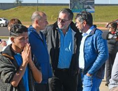 Foto de la galería: La EBY habilitó la rotonda de la avenida Quiroga y Costanera