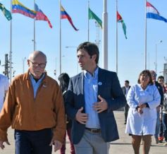 Foto de la galería: La EBY habilitó la rotonda de la avenida Quiroga y Costanera