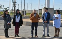 Foto de la galería: La EBY habilitó la rotonda de la avenida Quiroga y Costanera