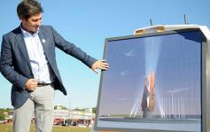 Foto de la galería: La EBY habilitó la rotonda de la avenida Quiroga y Costanera