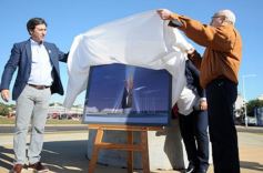 Foto de la galería: La EBY habilitó la rotonda de la avenida Quiroga y Costanera