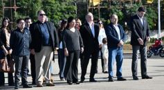 Foto de la galería: La EBY habilitó la rotonda de la avenida Quiroga y Costanera