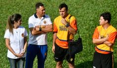 Foto de la galería: Sandro Bárbaro empezó su gestión como DT en Crucero del Norte