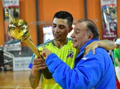 Foto de la galería: El público posadeño disfrutó del desafío mundialista entre Argentina y Colombia