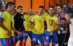 Foto de la galería: El público posadeño disfrutó del desafío mundialista entre Argentina y Colombia