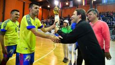 Foto de la galería: El público posadeño disfrutó del desafío mundialista entre Argentina y Colombia