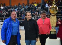 Foto de la galería: El público posadeño disfrutó del desafío mundialista entre Argentina y Colombia