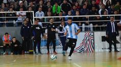 Foto de la galería: El público posadeño disfrutó del desafío mundialista entre Argentina y Colombia