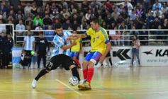 Foto de la galería: El público posadeño disfrutó del desafío mundialista entre Argentina y Colombia