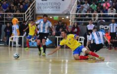Foto de la galería: El público posadeño disfrutó del desafío mundialista entre Argentina y Colombia