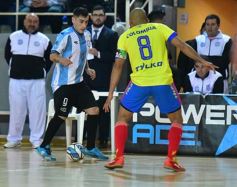 Foto de la galería: El público posadeño disfrutó del desafío mundialista entre Argentina y Colombia