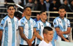 Foto de la galería: El público posadeño disfrutó del desafío mundialista entre Argentina y Colombia