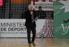 Foto de la galería: El público posadeño disfrutó del desafío mundialista entre Argentina y Colombia