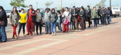 Foto de la galería: Solidaridad en la costanera posadeña: récord en elaboración y venta de pizza