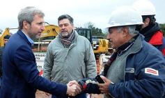 Foto de la galería: Rogelio Frigerio y el gobernador Passalacqua recorrieron las obras del arroyo La Chancha