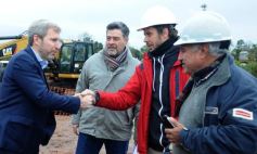 Foto de la galería: Rogelio Frigerio y el gobernador Passalacqua recorrieron las obras del arroyo La Chancha
