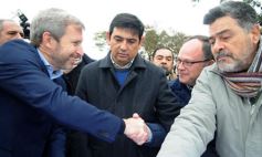 Foto de la galería: Rogelio Frigerio y el gobernador Passalacqua recorrieron las obras del arroyo La Chancha