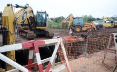 Foto de la galería: Rogelio Frigerio y el gobernador Passalacqua recorrieron las obras del arroyo La Chancha