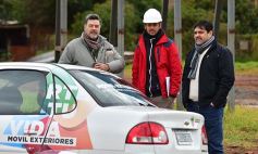 Foto de la galería: Rogelio Frigerio y el gobernador Passalacqua recorrieron las obras del arroyo La Chancha