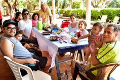 Foto de la galería: La familia del Centro de Cazadores se reunió para compartir un exquisito almuerzo