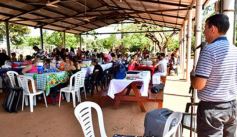 Foto de la galería: La familia del Centro de Cazadores se reunió para compartir un exquisito almuerzo