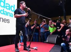 Foto de la galería: Con referentes nacionales del espacio de Cristina Kirchner, desembarcó en Misiones "Unidad Ciudadana"