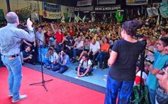 Foto de la galería: Con referentes nacionales del espacio de Cristina Kirchner, desembarcó en Misiones "Unidad Ciudadana"