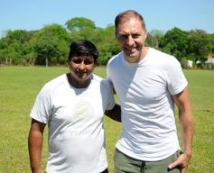 Foto de la galería: Ejemplo de humildad y calidad humana: Pitana visitó el penal de Loreto para un evento deportivo