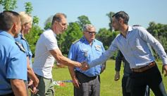 Foto de la galería: Ejemplo de humildad y calidad humana: Pitana visitó el penal de Loreto para un evento deportivo