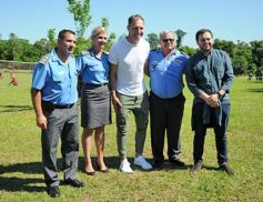 Foto de la galería: Ejemplo de humildad y calidad humana: Pitana visitó el penal de Loreto para un evento deportivo