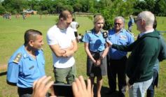 Foto de la galería: Ejemplo de humildad y calidad humana: Pitana visitó el penal de Loreto para un evento deportivo