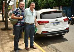 Foto de la galería: Extensa recorrida por Posadas para saludar a nuestros amigos