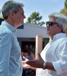 Foto de la galería: Passalacqua y Frigerio inauguraron una sede social y obras de infraestructura urbana en Posadas