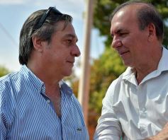 Foto de la galería: Passalacqua y Frigerio inauguraron una sede social y obras de infraestructura urbana en Posadas