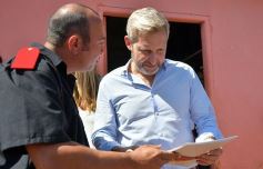 Foto de la galería: Passalacqua y Frigerio inauguraron una sede social y obras de infraestructura urbana en Posadas