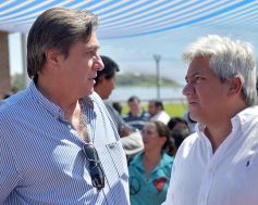 Foto de la galería: Passalacqua y Frigerio inauguraron una sede social y obras de infraestructura urbana en Posadas