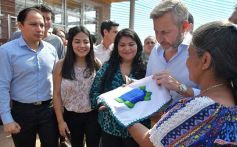 Foto de la galería: Passalacqua y Frigerio inauguraron una sede social y obras de infraestructura urbana en Posadas