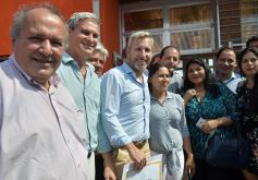 Foto de la galería: Passalacqua y Frigerio inauguraron una sede social y obras de infraestructura urbana en Posadas