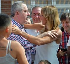 Foto de la galería: Passalacqua y Frigerio inauguraron una sede social y obras de infraestructura urbana en Posadas