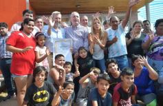 Foto de la galería: Passalacqua y Frigerio inauguraron una sede social y obras de infraestructura urbana en Posadas