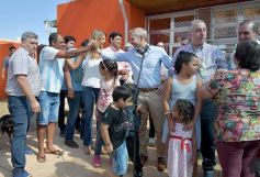 Foto de la galería: Passalacqua y Frigerio inauguraron una sede social y obras de infraestructura urbana en Posadas