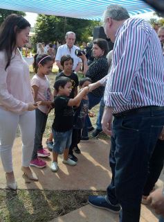 Foto de la galería: Passalacqua y Frigerio inauguraron una sede social y obras de infraestructura urbana en Posadas