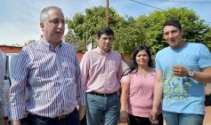 Foto de la galería: Passalacqua y Frigerio inauguraron una sede social y obras de infraestructura urbana en Posadas